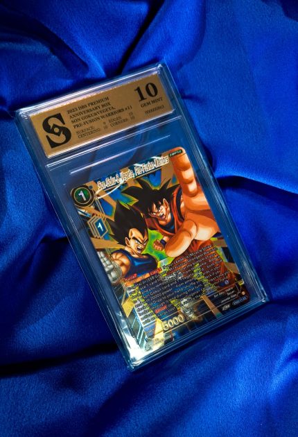 Dragon ball Son Goku & Vegeta Pre-Fusion Warriors ocjenjena karta