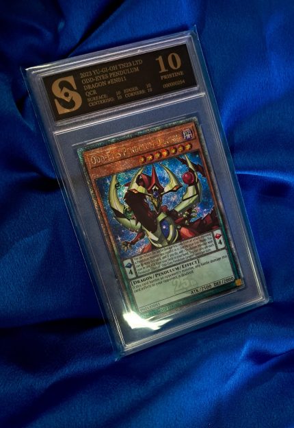 Yu-gi-oh Odd-Eyes Pendulum Dragon ocjenjena karta
