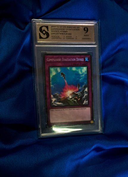 Yu-gi-oh Compulsory Evacuation Device ocjenjena karta