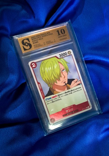 One Piece Sanji ocjenjena karta