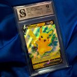 Pokemon Pikachu V ocjenjena karta