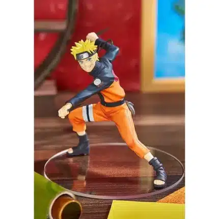 Naruto Shippuden Naruto Uzumaki Pop Up Parade Figura 17 cm