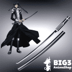 D Gray-man metalna katana 103 cm