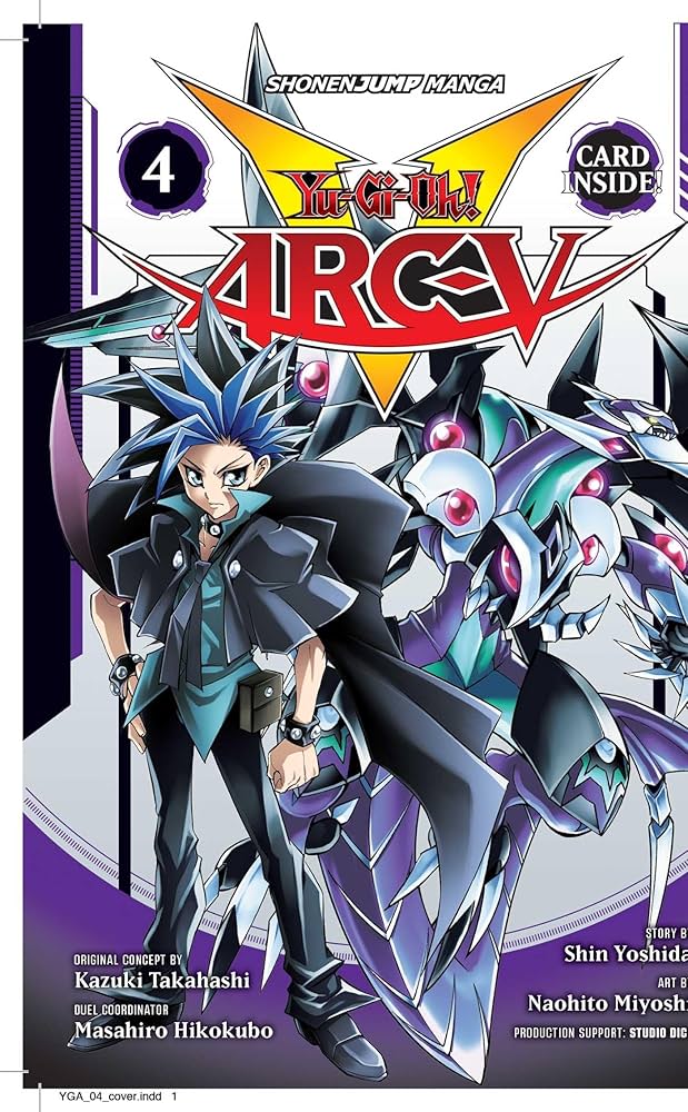 YU GI OH ARC V VOL 4 manga YU GI OH ARC V VOL 4 manga