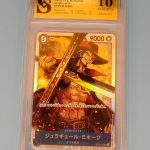 One Piece Dracule Mihawk kolekcionarska ocjenjena karta