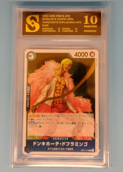 One Piece Dawn kolekcionarska ocjenjena karta