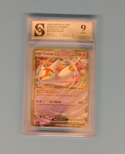 Pokemon Latias Ex kolekcionarska ocjenjena karta