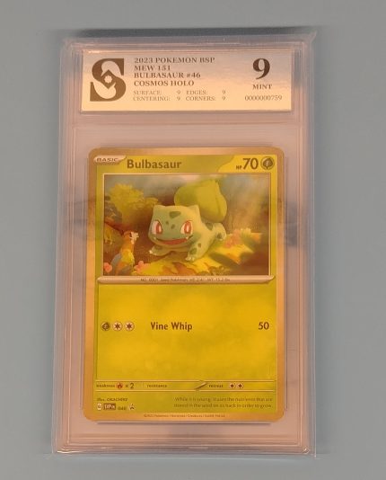 Pokemon Bulbasaur kolkecionarska ocjenjena kartica