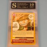 One Piece Luffy kolekcionarska ocjenjena kartica