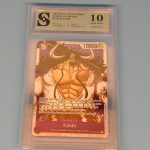 One Piece Kaido kolekcionarska ocjenjena karta