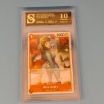 One Piece Nico Robin kolekcionarska ocjenjena kartica