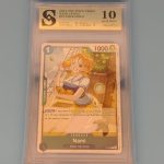 One Piece Nami kolekcionarska ocjenjena karta