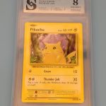 Pokemon Pikachu kolekcionarska ocjenjena karta