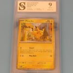 Pokemon Pikachu kolekcionarska ocjenjena kartica