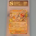 Pokemon Cinderace Ex kolekcionarska ocjenjena karta