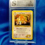 Pokemon Lt. Surges Raticate kolekcionarska ocjenjena kartica