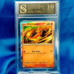 Pokemon Charmander kolekcionarska ocjenjena kartica