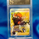 Pokemon Raihan kolekcionarska ocjenjena kartica
