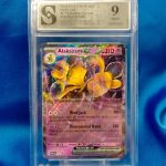Pokemon Alakazam kolekcionarska ocjenjena kartica