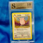 Pokemon Clefable kolekcionarska ocjenjena kartica