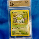 Pokemon Bulbasaur kolekcionarska ocjenjena kartica