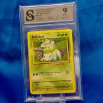 Pokemon Bulbasaur kolekcionarska ocjenjena kartica