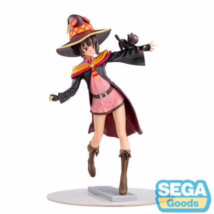 Konosuba Megumi with Chomusuke figura 22cm