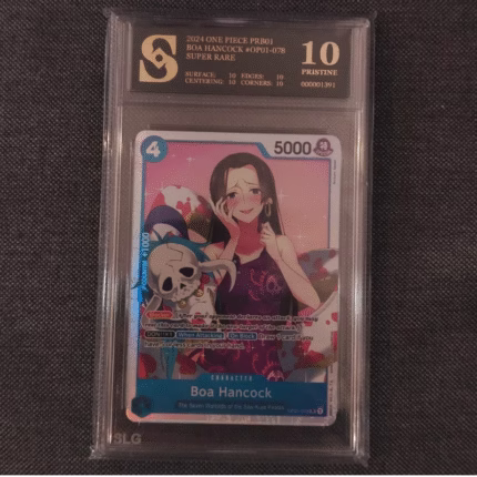 One Piece Boa Hancock kolekcionarska ocjenjena kartica