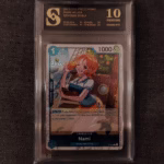 One Piece Nami kolekcionarska ocjenjena kartica