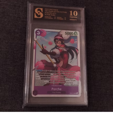 One Piece Porche kolekcionarska ocjenjena kartica