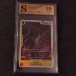 One Piece Sanji kolekcionarska ocjenjena kartica