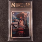 One Piece Shanks kolekcionarska ocjenjena kartica