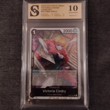One Piece Victoria Cindry kolekcionarska ocjenjena kartica