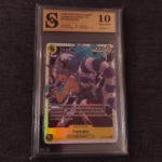 One Piece Yamato kolekcionarska ocjenjena kartica