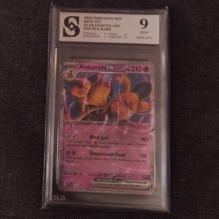 Pokemon Alakazam kolekcionarska ocjenjena kartica