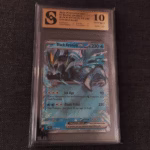 Pokemon Black Kyurem Ex kolekcionarska ocjenjena kartica