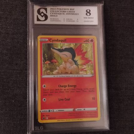 Pokemon Cyndaquil kolekcionarska ocjenjena kartica
