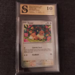 Pokemon Eevee kolekcionarska ocjenjena kartica