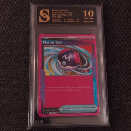 Pokemon Master Ball kolekcionarska ocjenjena kartica