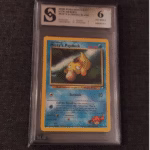 Pokemon Mistys Psyduck kolekcionarska ocjenjena kartica