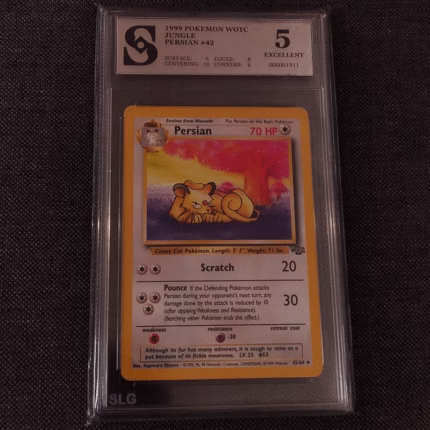 Pokemon Persian kolekcionarska ocjenjena kartica