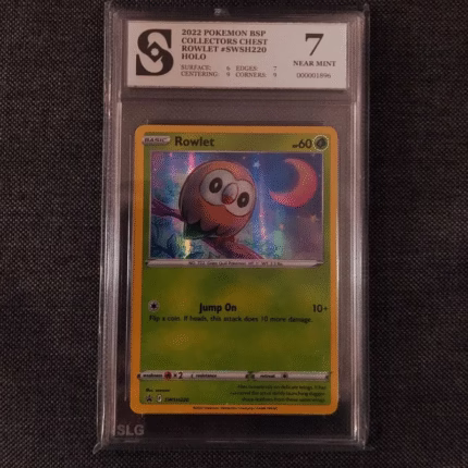 Pokemon Rowlet kolekcionarska ocjenjena kartica