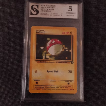 Pokemon Voltorb kolekcionarska ocjenjena kartica