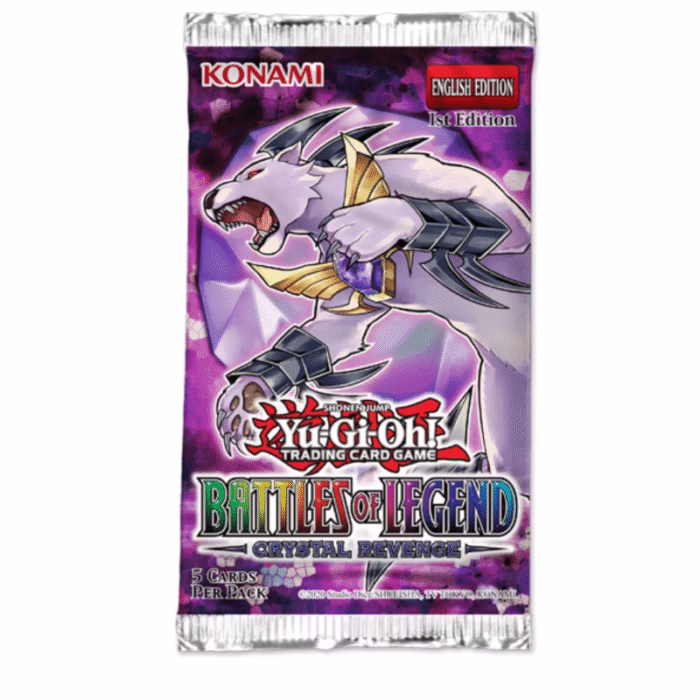Yu-Gi-Oh Battles of Legend Crystal Revenge Booster pakeić