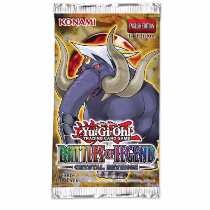 Yu-Gi-Oh Battles of Legend Crystal Revenge Booster pakeić