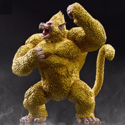 DRAGON BALL Z ULTIMATE COLLECTION GOLDEN GREAT APE GOKU STATUA 29CM