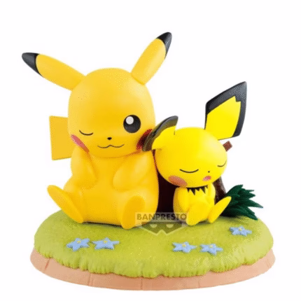 Pokemon Pikachu i Pichu Diorama figura 10cm