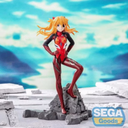 Evangelion Asuka Shikinami 30th Anniversary Ver. figura 23 cm