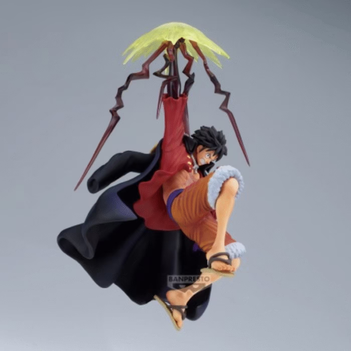 One Piece Luffy figura Battle Record kolekcija 15cm