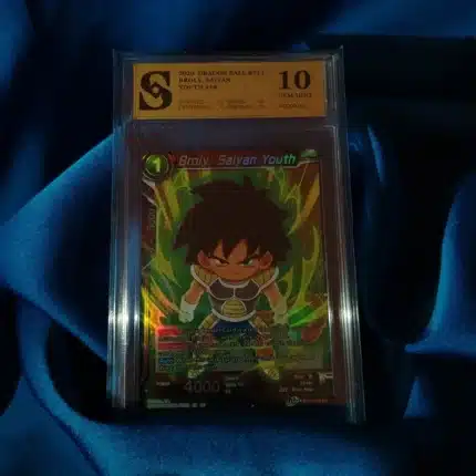 Dragon Ball Broly,Saiyan Youth kolekcionarska ocjenjena karta